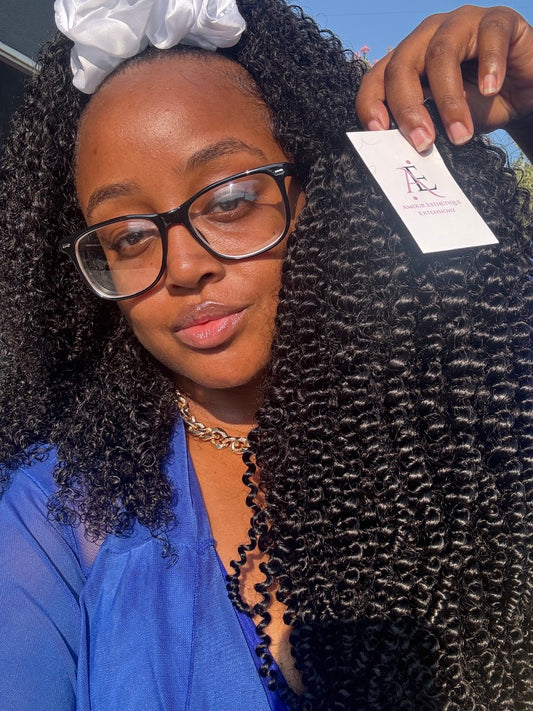 KINKY CURLY FLIP-OVER HALF WIG RTS